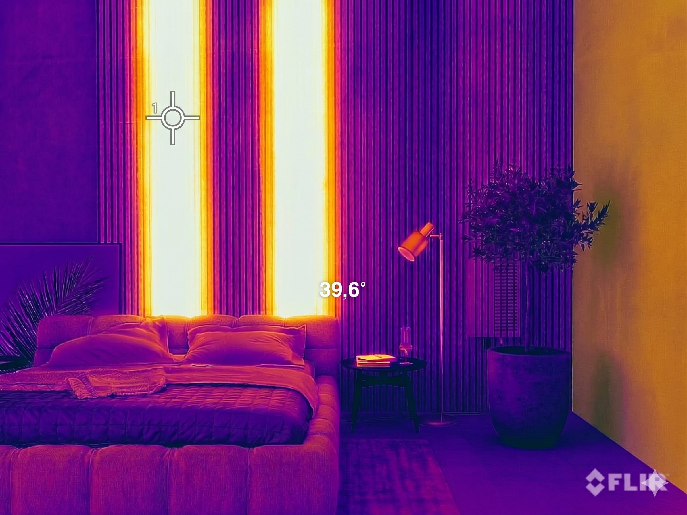 Thermografie – das marburg HEIZVLIES heizt