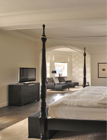 Manoir de Lébioles Belgien Detailansicht Hotelzimmer